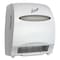 Scott Electronic Hard Roll Towel Dispenser, 12.7w x 9.572d x 15.761h, White 48858 - alternate 1